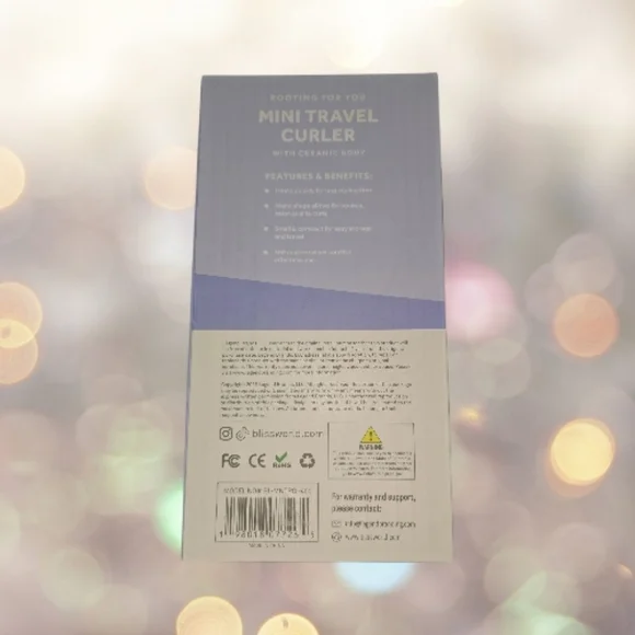 Bliss Mini Travel Curler with Ceramic Barrel - Picture 3 of 3